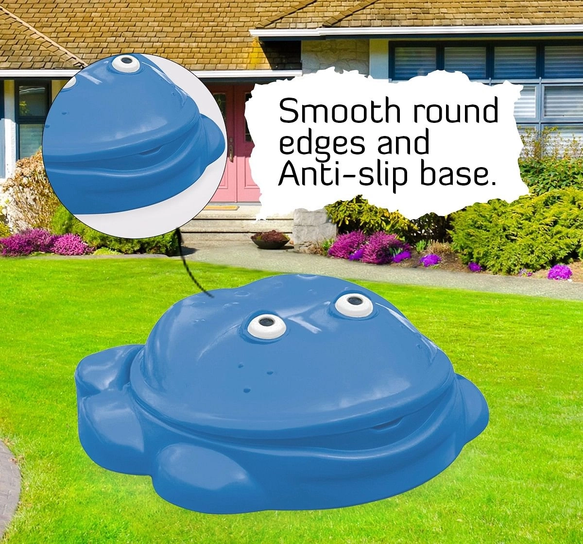 Ok Play Sand Pit Senior Bath Tub Swinning pool tub Plastic Blue 3Y+