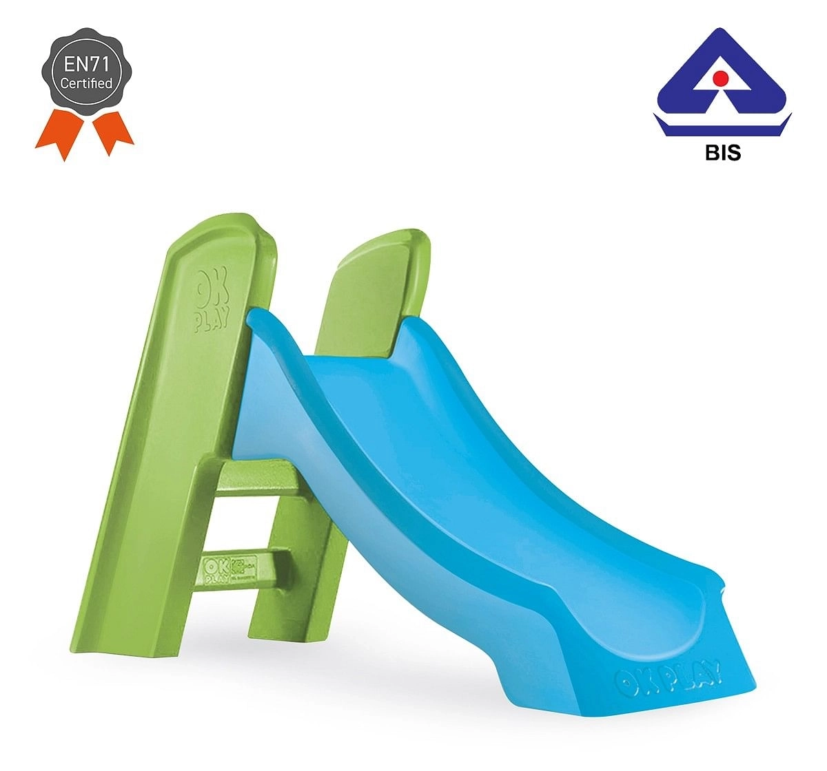 Ok Play Slide Ladder Kids Babies Slide Multicolor 18M+