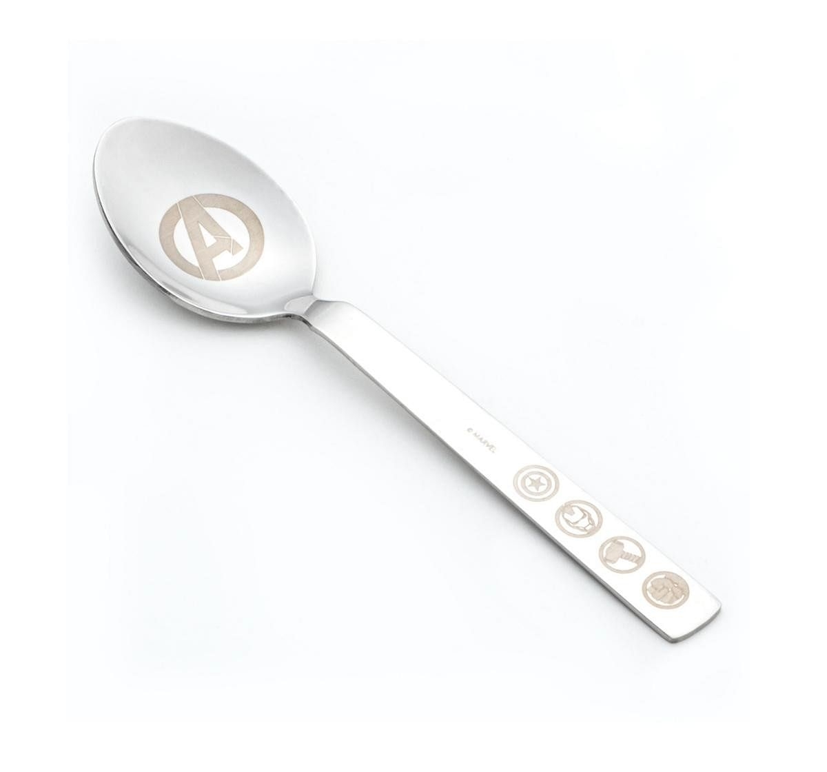 Ramson Avengers Super Meal Dinner Stainless Steel set of 5 pieces Silver 2Y+