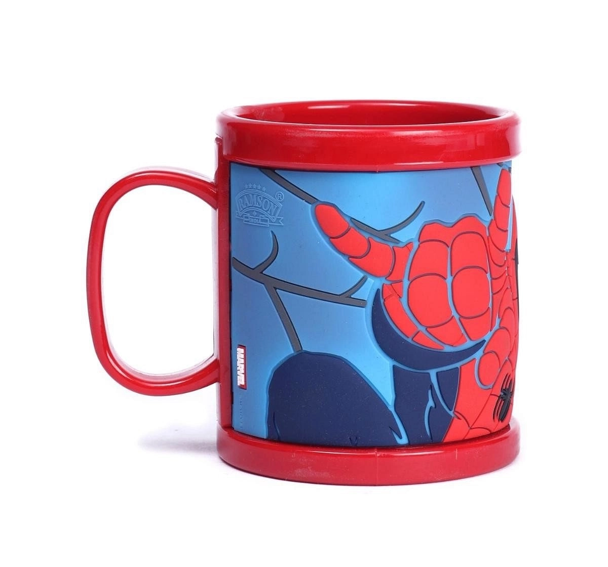 Ramson Spiderman Plastic Embossed Mug 10oz Multicolor 2Y+