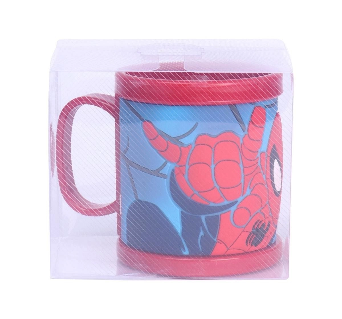 Ramson Spiderman Plastic Embossed Mug 10oz Multicolor 2Y+