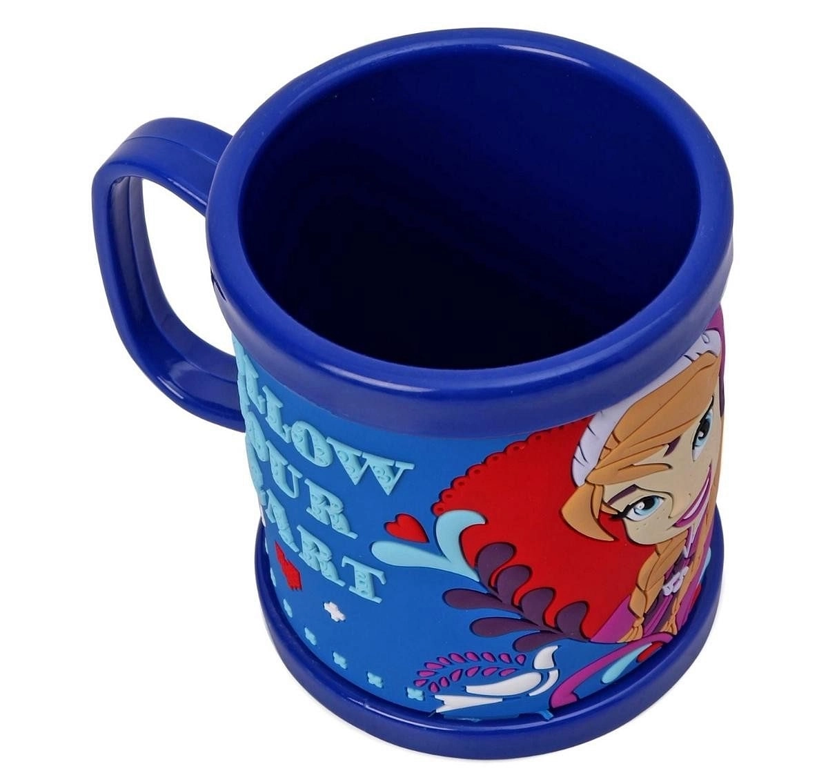 Ramson Frozen Plastic Embossed Mug 10oz Blue 2Y+