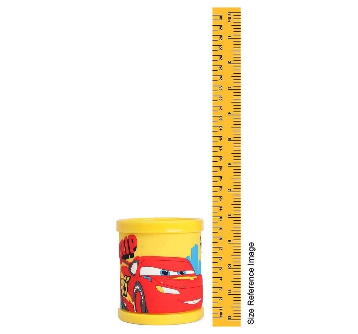 Ramson Cars Plastic Embossed Mug 10oz Yellow 2Y+