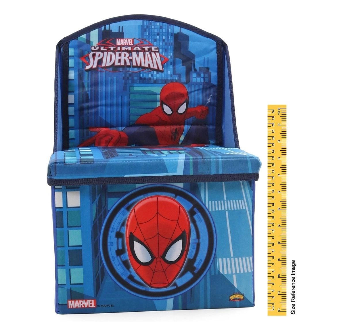 Ramson Spiderman Storage Sitting Chair Blue 1Y+