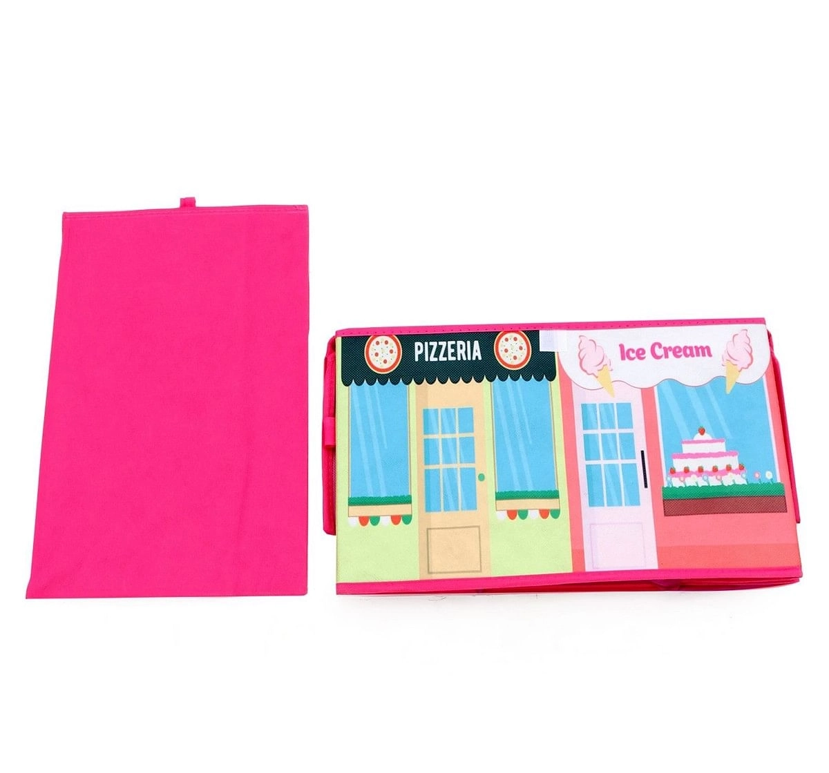 Ramson Pizzeria and Ice Cream Parlour Roof Top Storage box Multicolor 1Y+