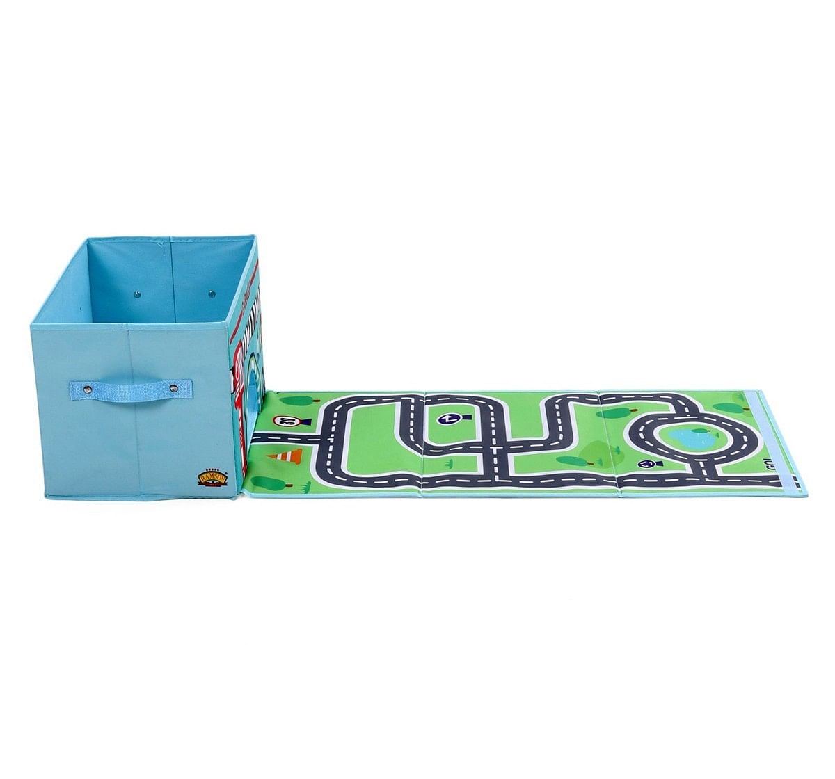 Ramson Cars Racing Track and Garage Storage box with Playmat Multicolor 1Y+