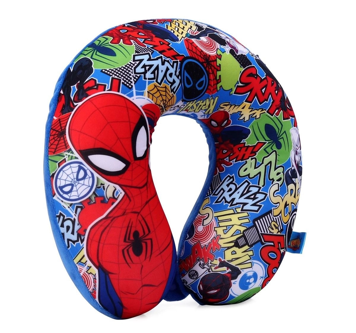 Ramson Spiderman Memory Foam Neck Pillow Blue 3Y+