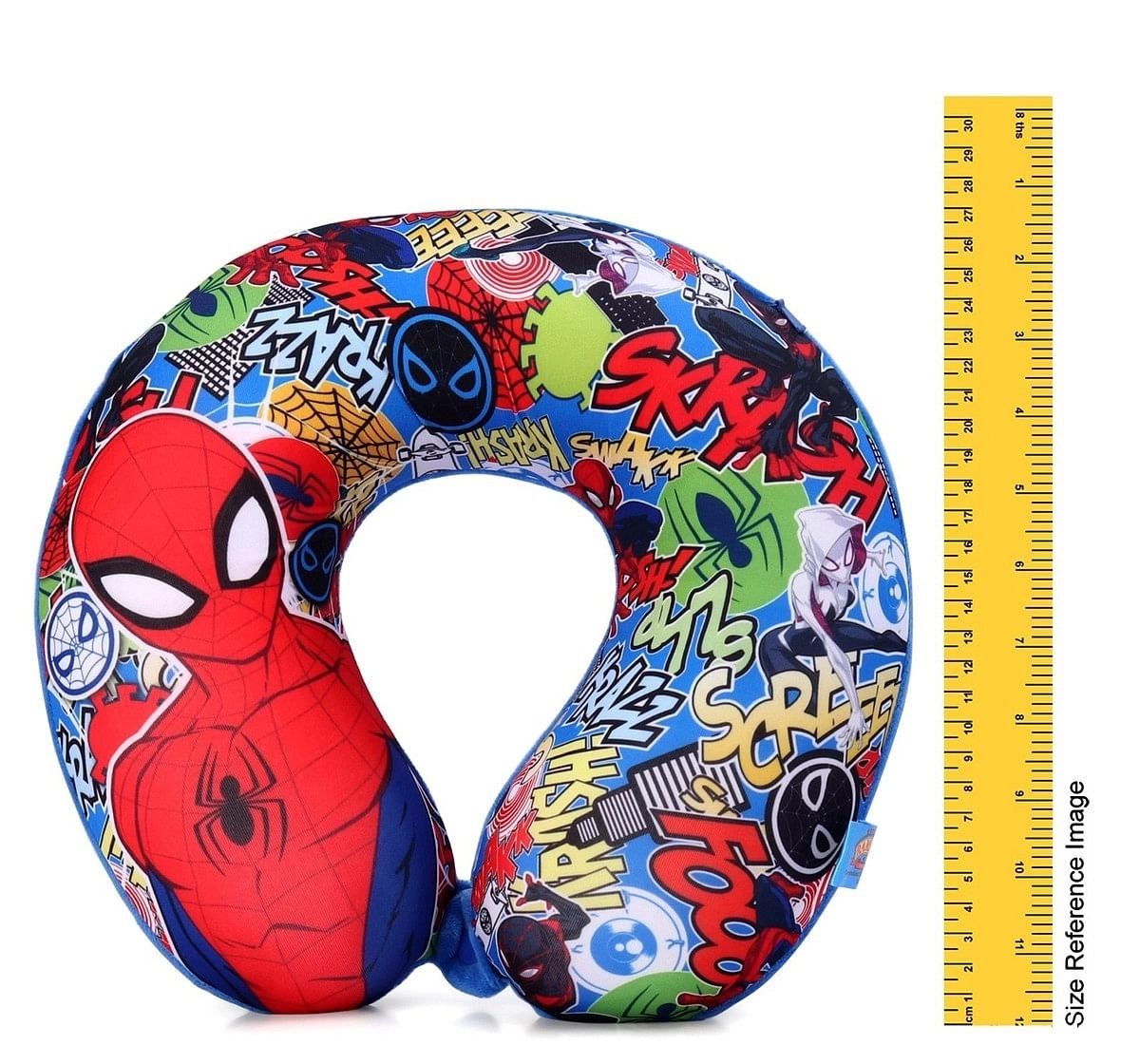 Ramson Spiderman Memory Foam Neck Pillow Blue 3Y+