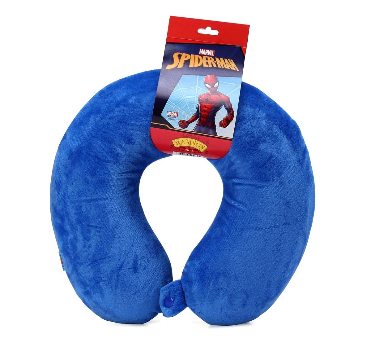 Ramson Spiderman Memory Foam Neck Pillow Blue 3Y+
