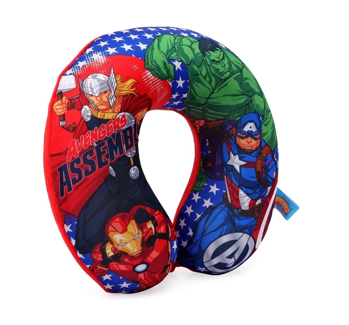 Ramson Avengers Memory Foam Neck Pillow Multicolor 3Y+