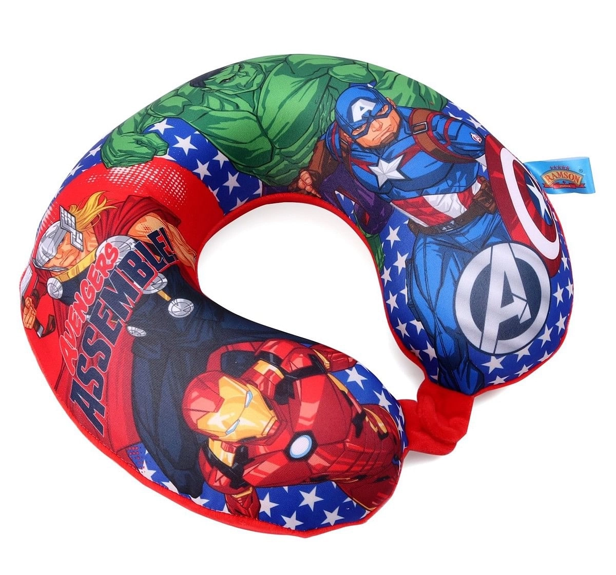 Ramson Avengers Memory Foam Neck Pillow Multicolor 3Y+