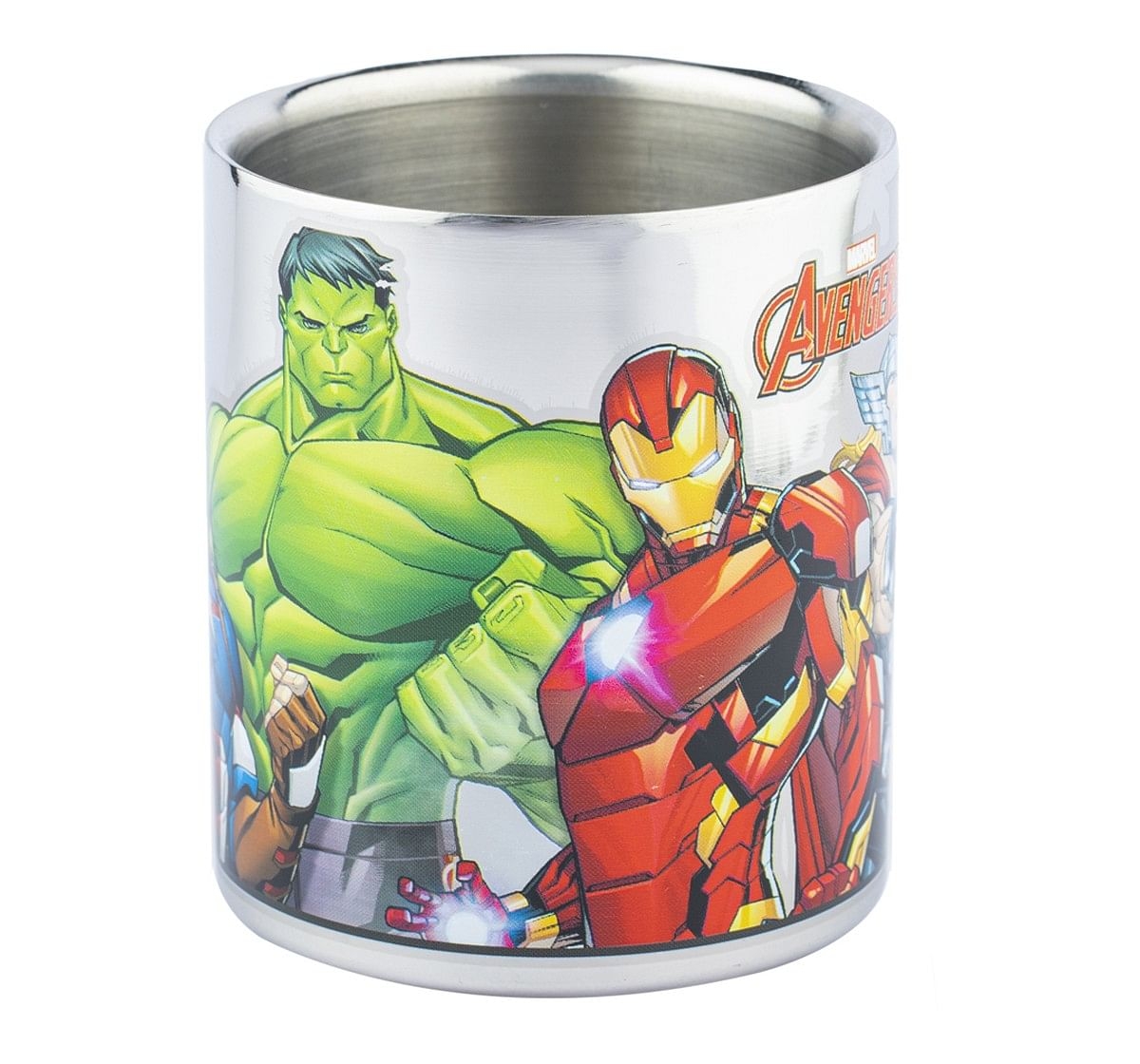 Ramson Avengers Ergo Safe Coloured Double Wall Mug Silver 2Y+