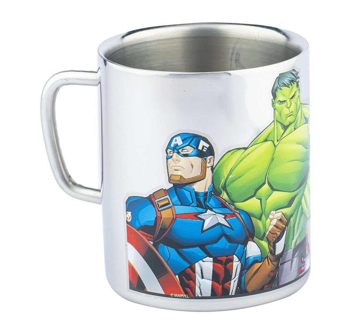 Ramson Avengers Ergo Safe Coloured Double Wall Mug Silver 2Y+