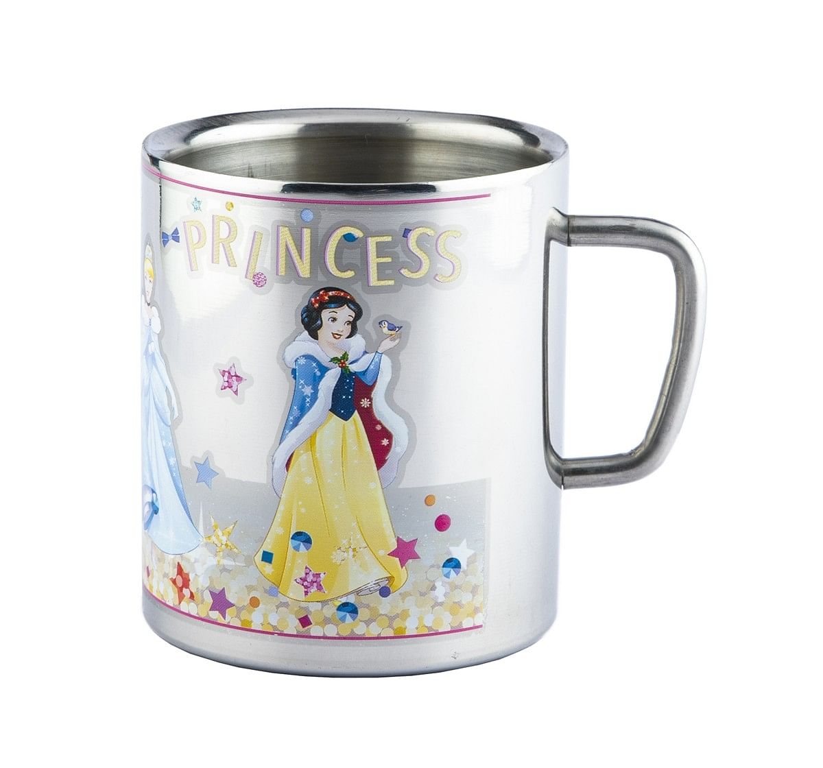 Ramson Princess Ergo Safe Coloured Double Wall Mug Silver 2Y+