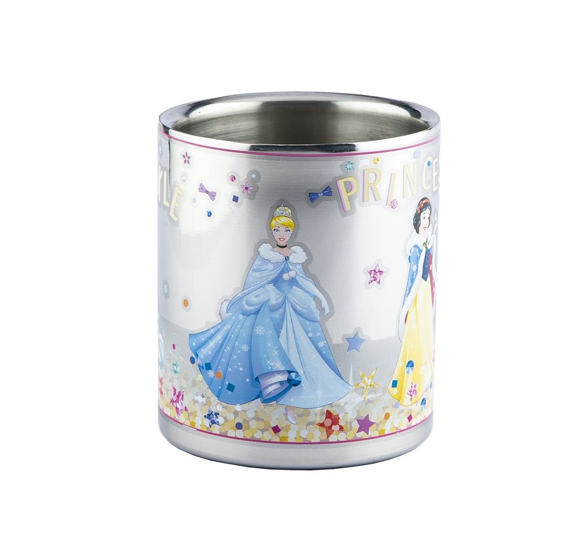 Ramson Princess Ergo Safe Coloured Double Wall Mug Silver 2Y+