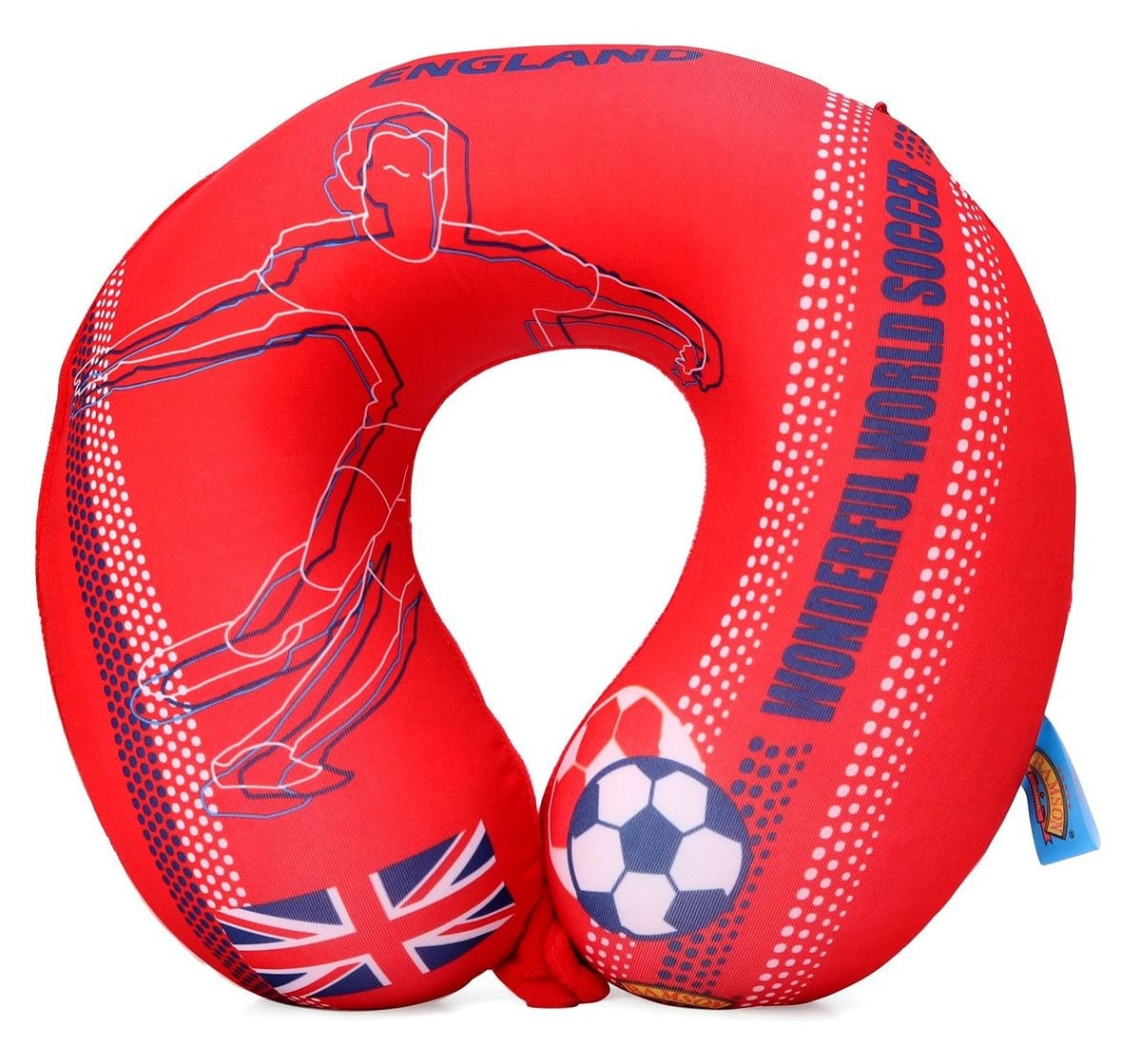 Ramson England Memory Foam Football Neck Pillow Red 3Y+