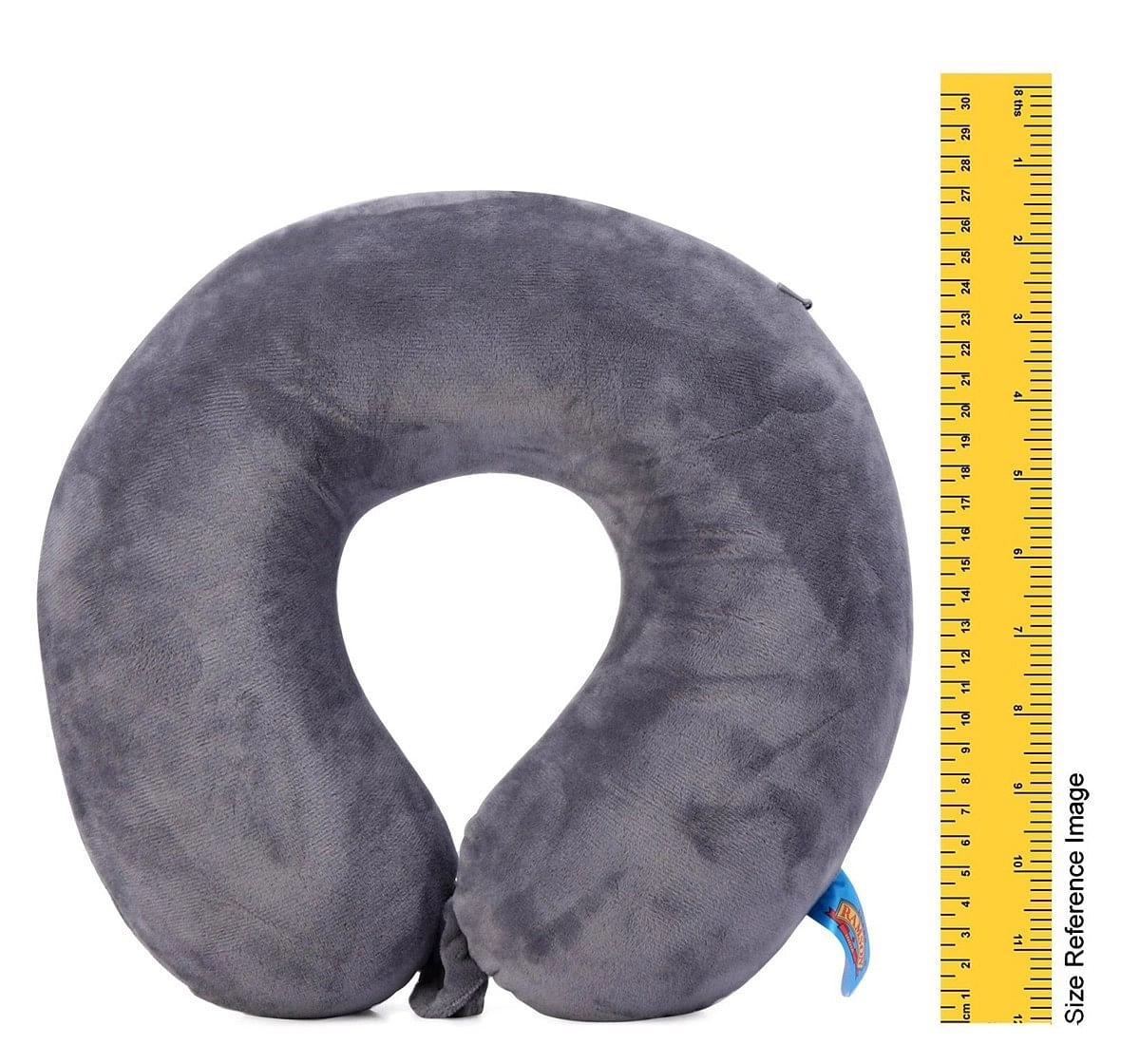 Ramson Slate Grey Memory Foam Neck Pillow Grey 3Y+