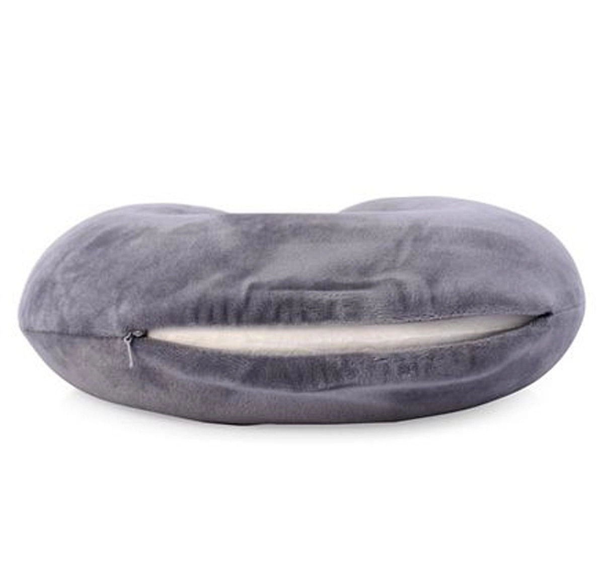 Ramson Slate Grey Memory Foam Neck Pillow Grey 3Y+