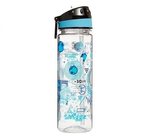 Smiggle Bright Side Drink Bottle 650ml for Kids 3Y+, Multicolour