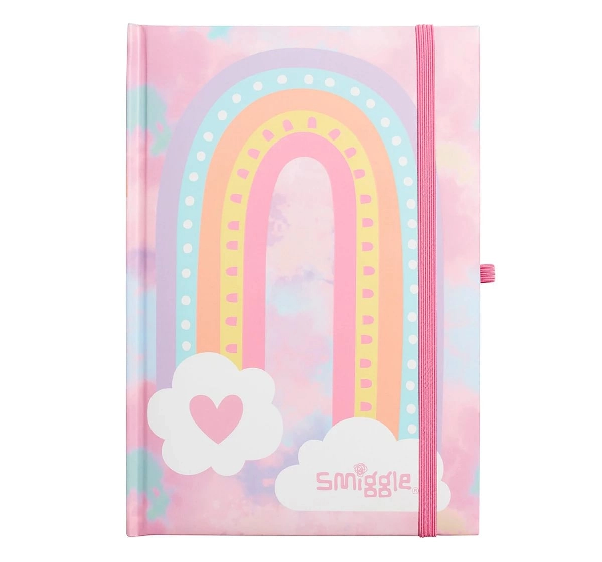 Smiggle Bright Side A5 Note Book School Kit for Kids 3Y+, Pink