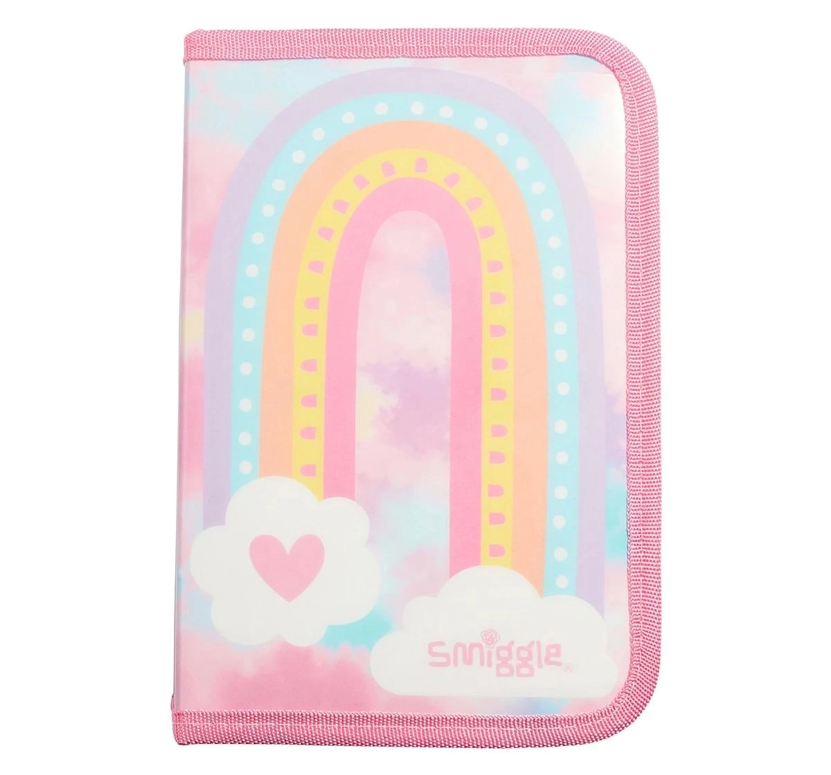 Smiggle Bright Side Midi Stationery Kit for Kids 3Y+, Pink