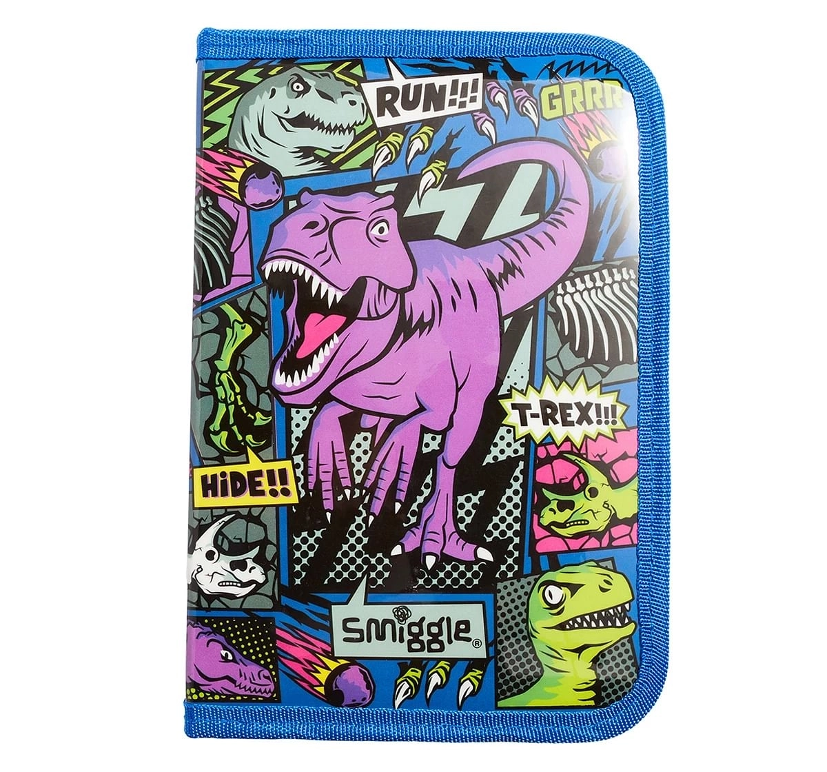 Smiggle Bright Side Midi Stationery Kit for Kids 3Y+, Blue
