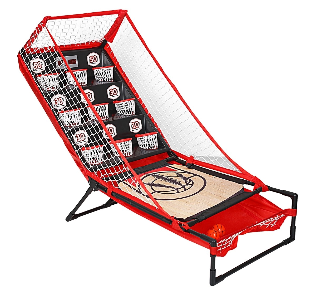 Hamleys Electronic Basket Ball Indoor Sports for Kids 5Y+, Multicolour