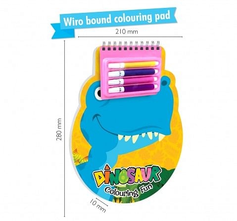 Hellofriend Books Dinosaur Coloring and Activity Book Multicolor 4Y+