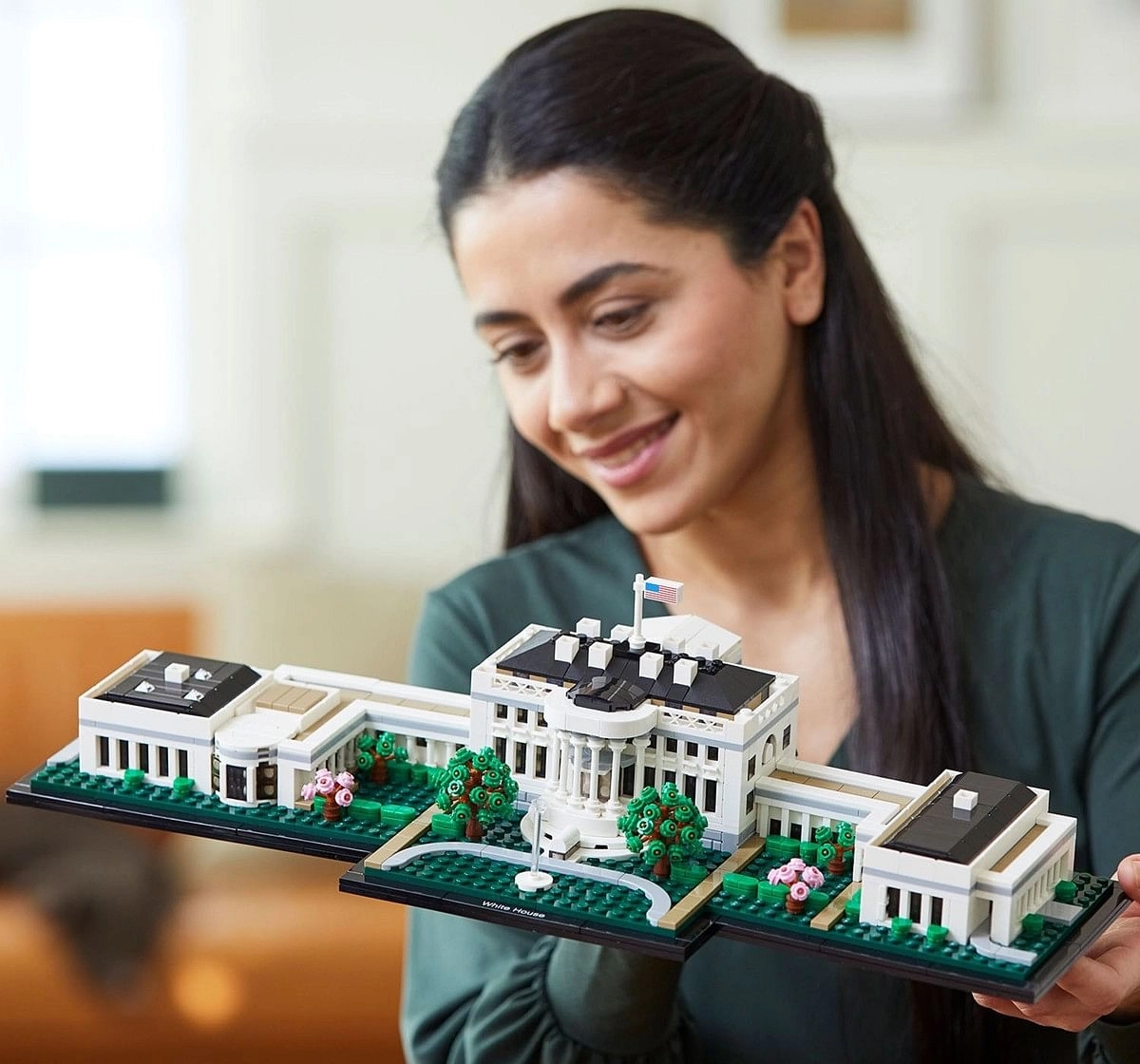 LEGO Architecture Collection The White House 21054 Building Kit 1483 Pieces Multicolor 18Y+