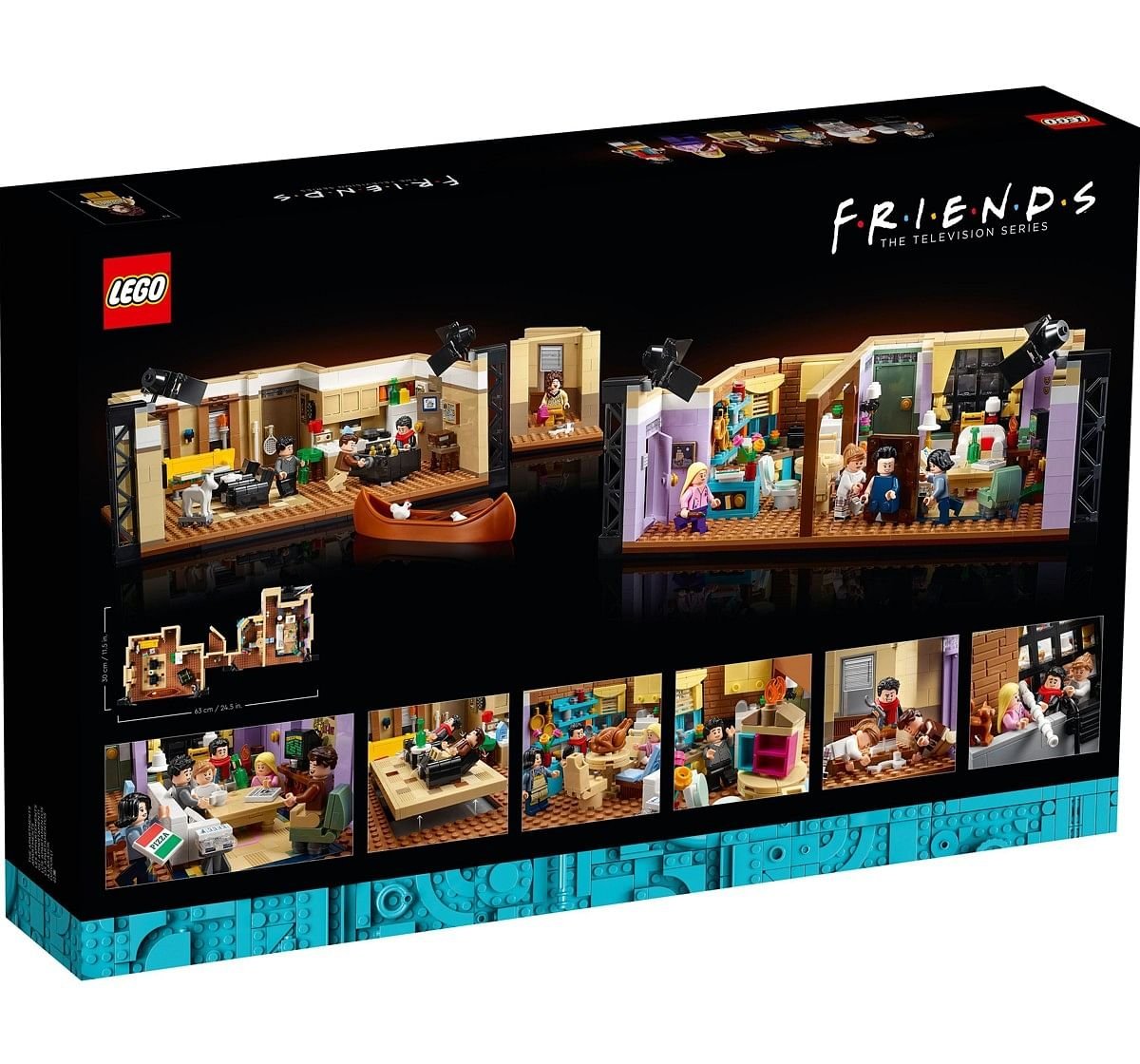 LEGO The Friends Apartments 10292 Building Kit 2048 Pieces Multicolor 18Y+