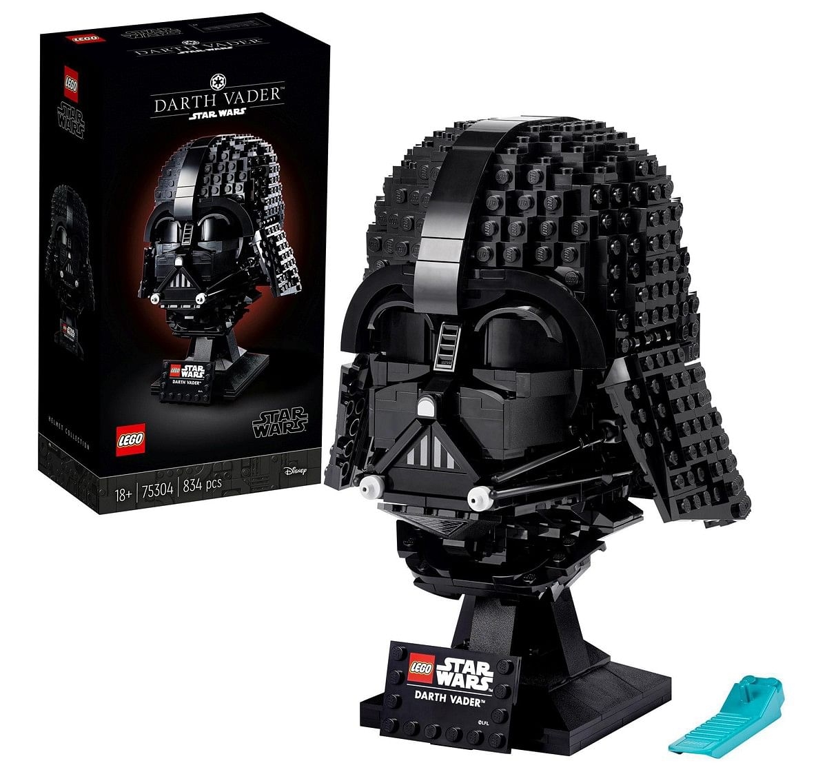 Lego Star Wars Darth Vader Helmet 75304 Collectible Building Kit 834 Pieces Multicolor 18Y+
