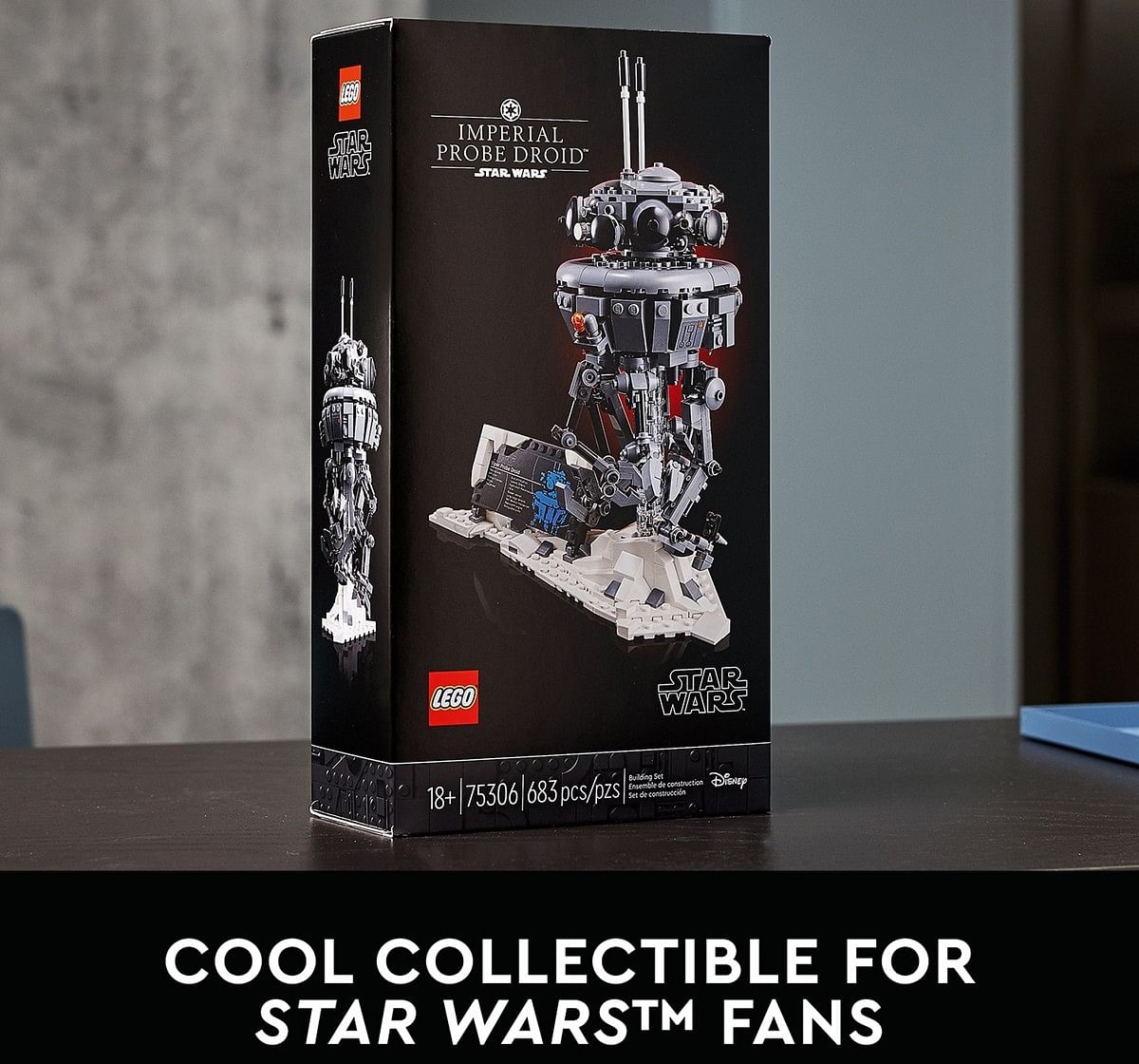 LEGO Star Wars Imperial Probe Droid 75306 Collectible Building Kit 683 Pieces Multicolor 18Y+