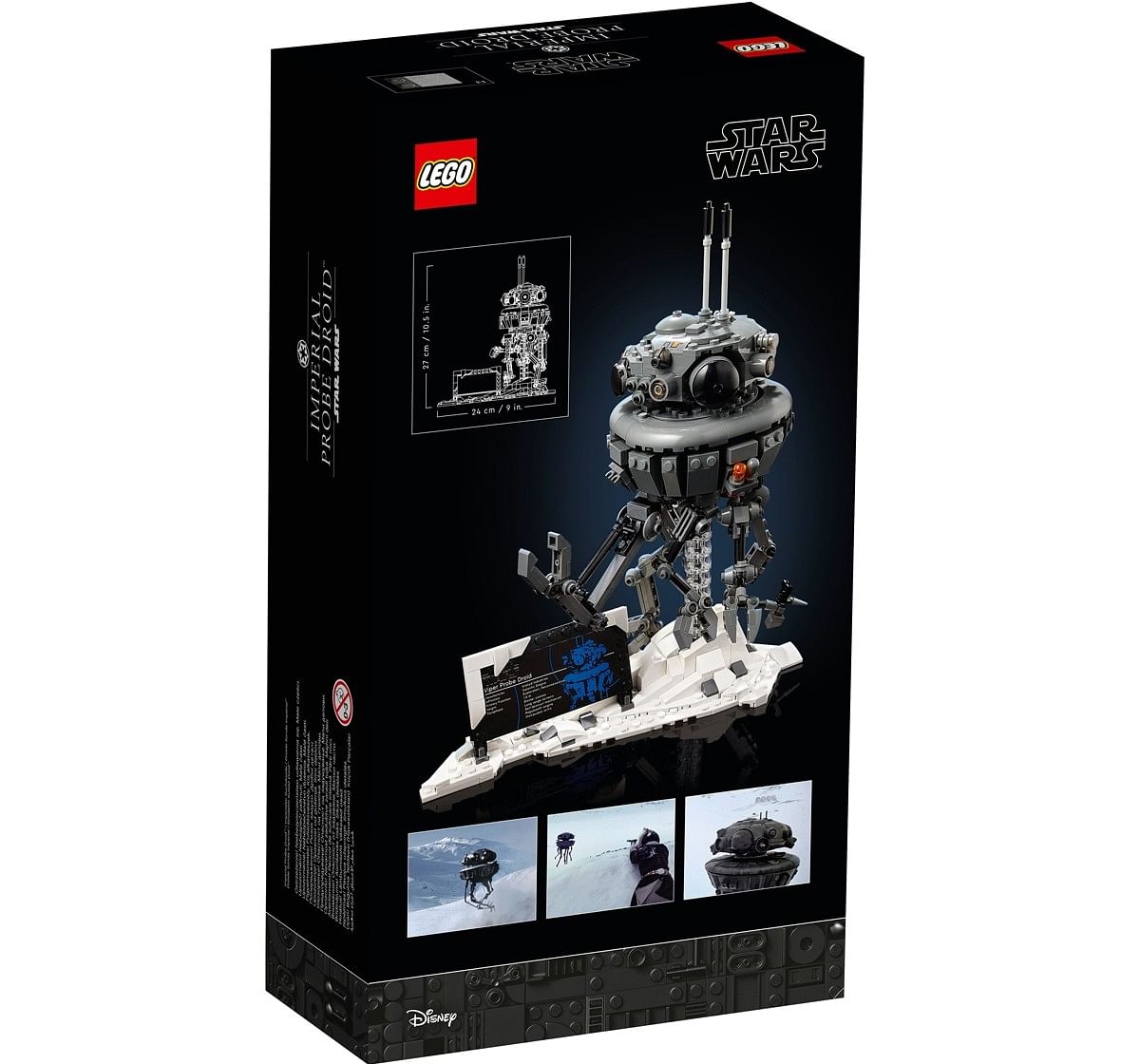 LEGO Star Wars Imperial Probe Droid 75306 Collectible Building Kit 683 Pieces Multicolor 18Y+