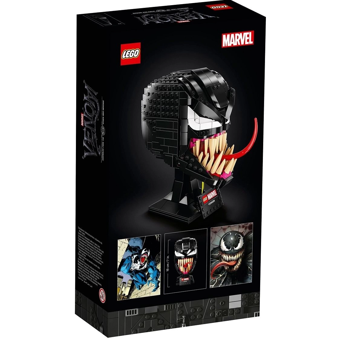 LEGO Marvel Spiderman Venom 76187 Building Kit 565 Pieces Multicolor 18Y+