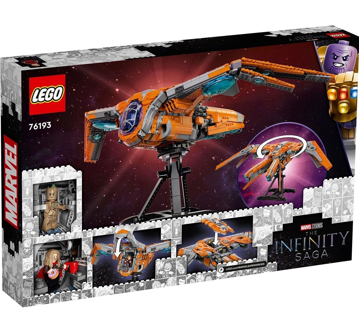 Discount LEGO The Infinity Saga 76192 and 76190