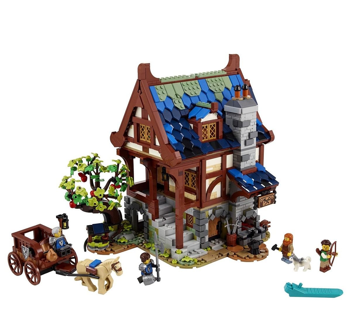 LEGO Ideas Blacksmith 21325 Building Kit 2164 Pieces Multicolor 18Y+