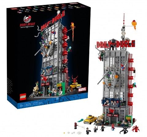 Lego Marvel Spiderman Daily Bugle 76178 Building Kit 3772 Pieces Multicolor 18Y+