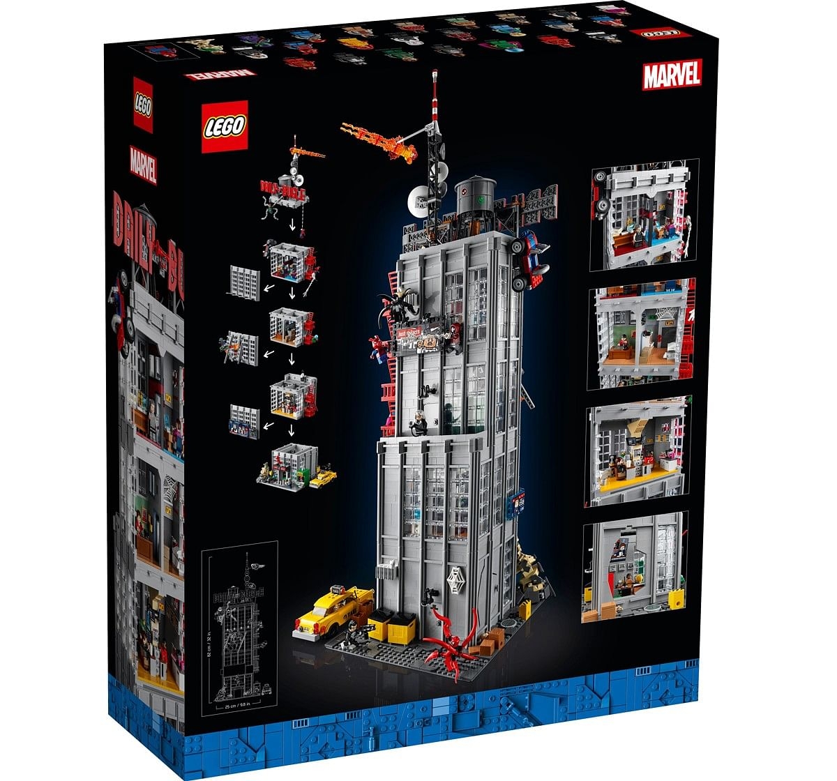 Lego Marvel Spiderman Daily Bugle 76178 Building Kit 3772 Pieces Multicolor 18Y+