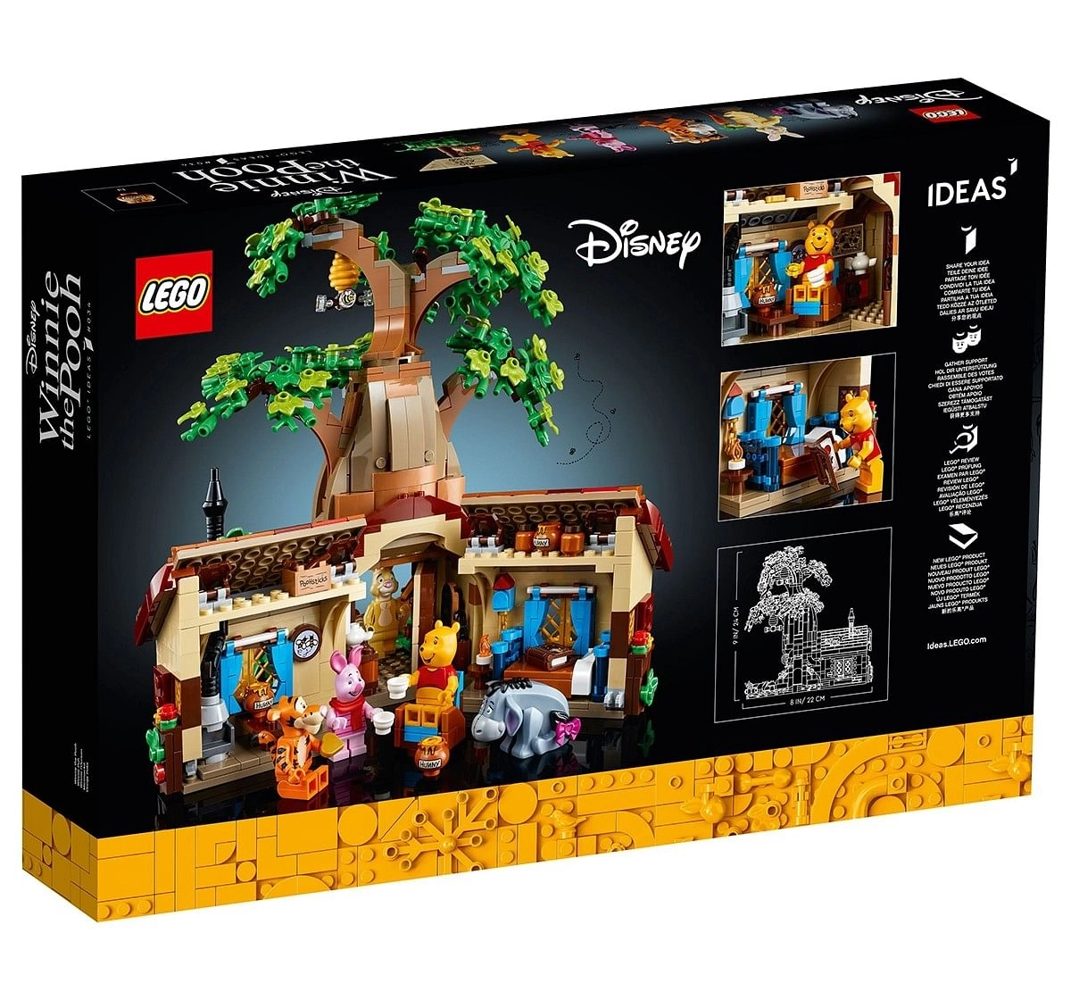 LEGO Ideas Disney Winnie the Pooh 21326 Building Kit 1265 Pieces Multicolor 18Y+