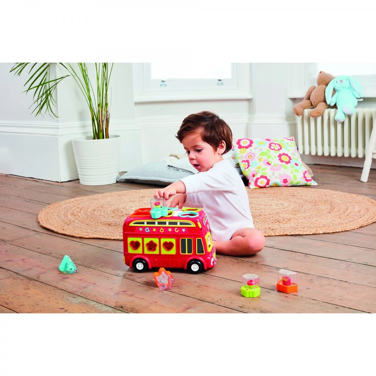 ELC Shape Sorting Bus Multicolour 6M+
