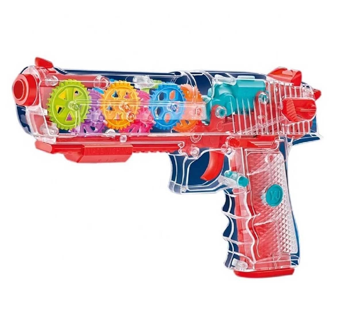Rowan Gear Musical Gun Light & Sound Toy for Kids 2Y+, Multicolour