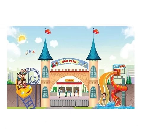 Popcorn My World Amusement Park Puzzle Multicolour 4Y+