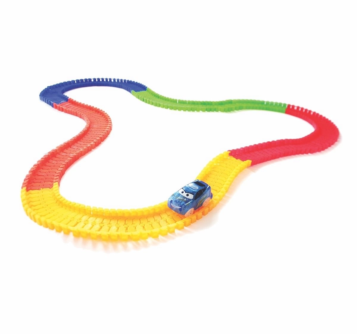 Kipa Glow Track Car Play Set for Kids Multicolor 3Y+
