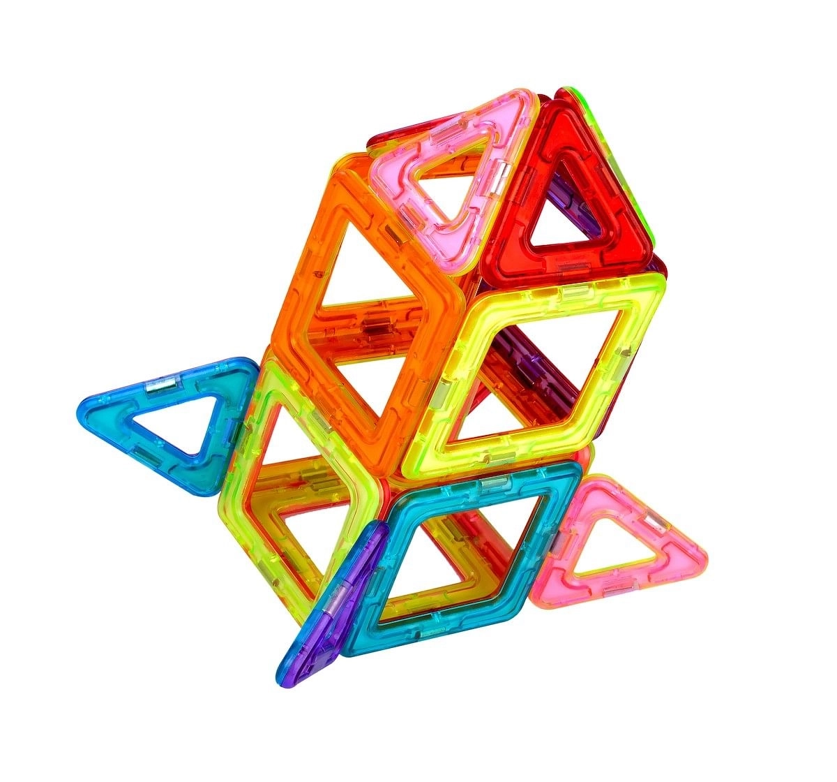 Kipa MagPlay Magnetic Blocks 24 pieces Puzzle for Great Learning Multicolor 3Y+