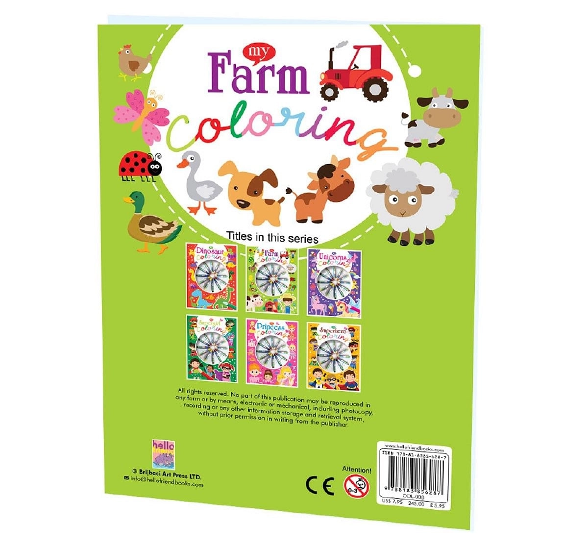 Kids Animal Coloring Book at Rs 10/piece, School Stationery in New Delhi