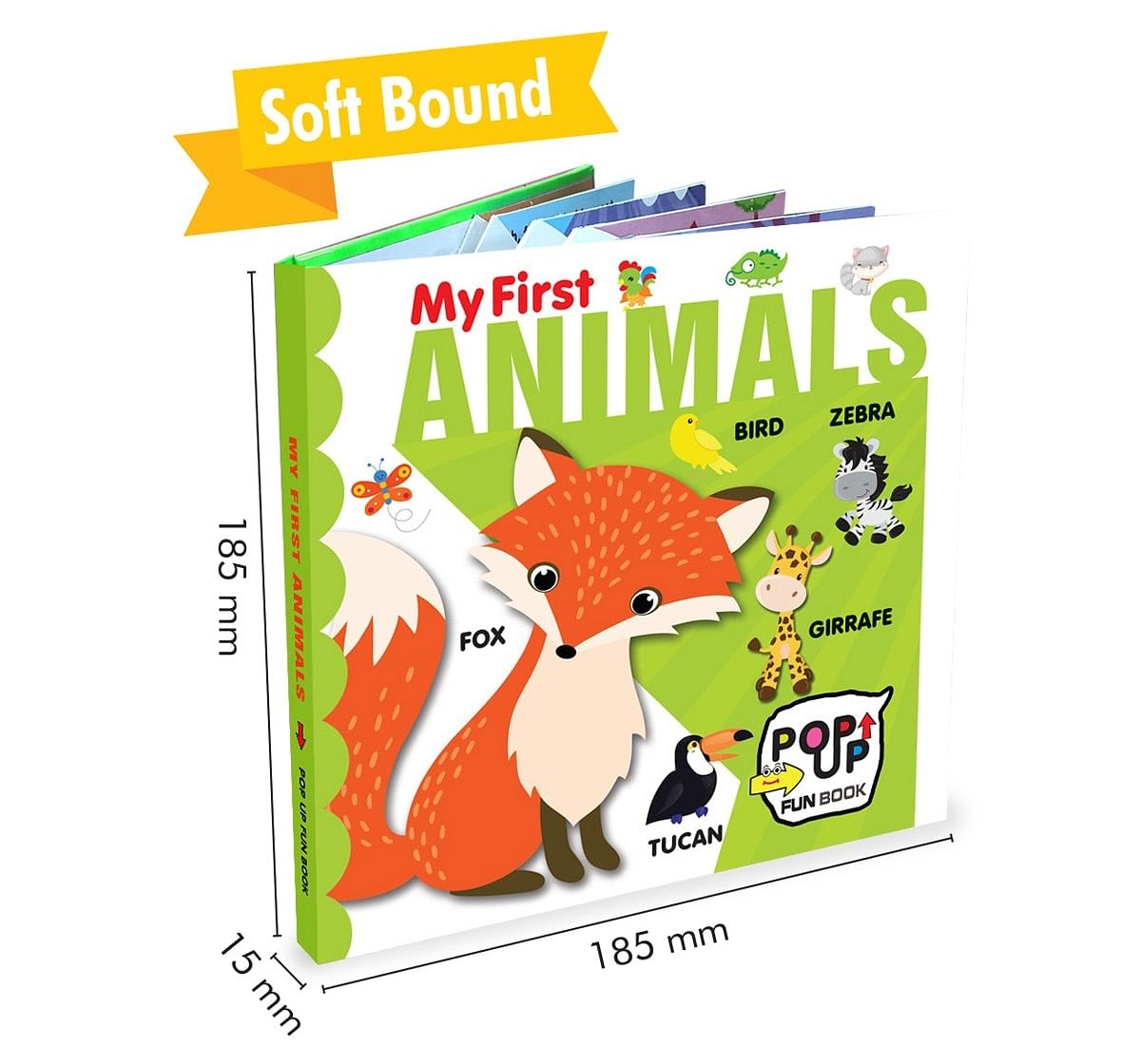 Hellofriend Books My First animals POPUP Book Multicolor 5Y+