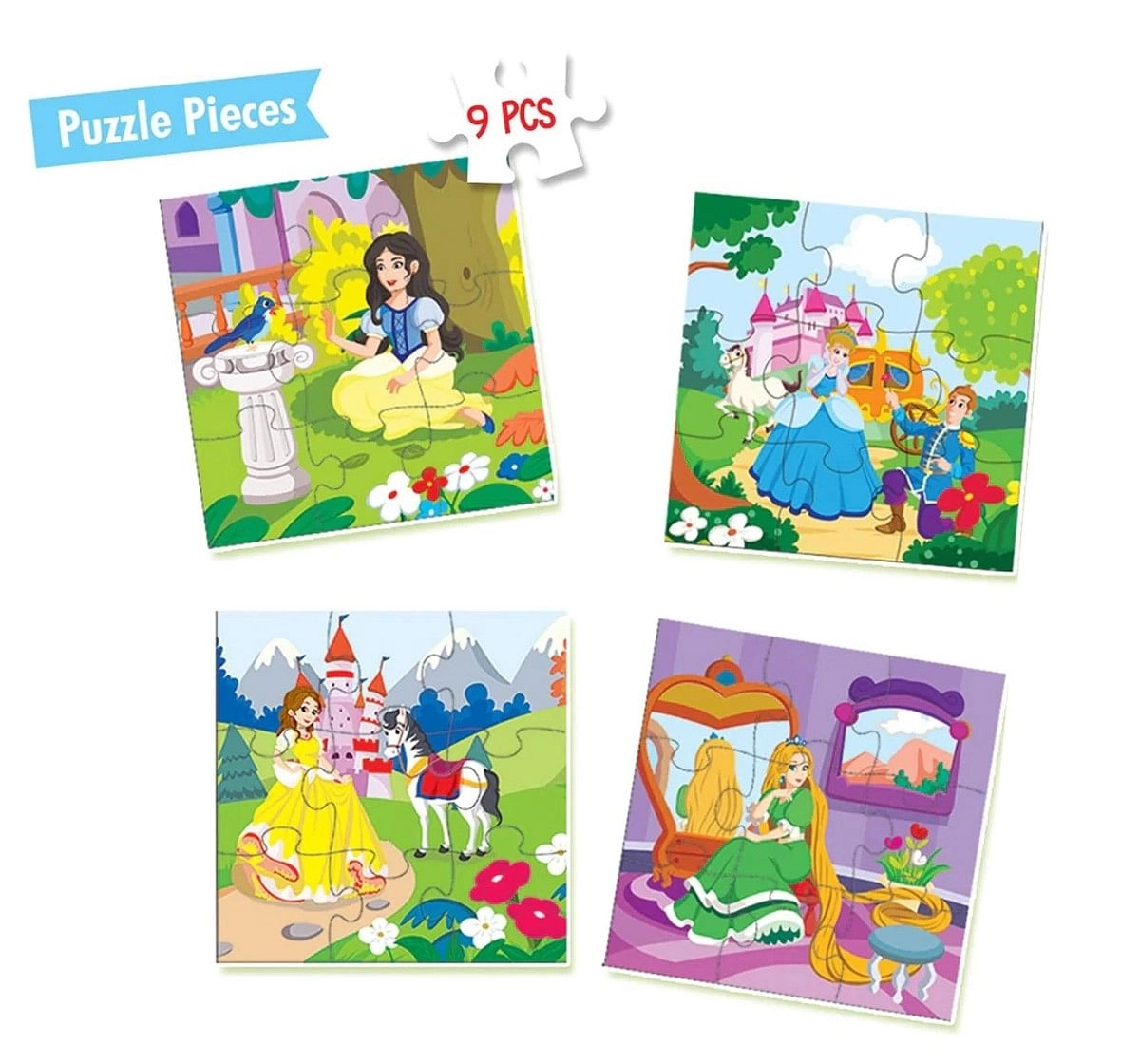 Hellofriend Books My First Puzzle Princess Hard Cover Box Multicolor 5Y+