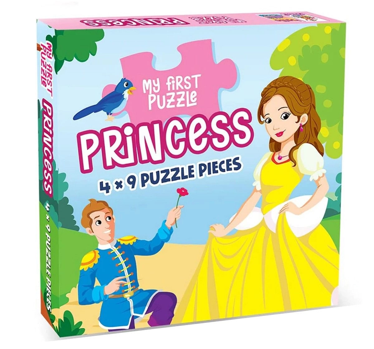 Hellofriend Books My First Puzzle Princess Hard Cover Box Multicolor 5Y+