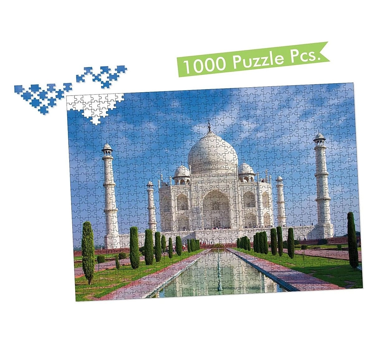 Hellofriend Books 1000 Pieces Tajmahal Puzzle Box Hard Cover Box Multicolor 5Y+