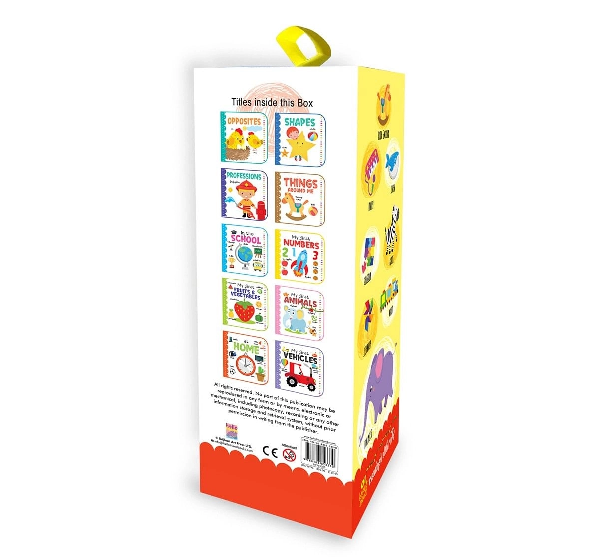 Hellofriend Books My First Knowledge Box set of 10 Board Book Multicolor 4Y+